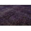 Tapis unique en laine noué à la main style transitionnel des années 1990 de 5 pi 9 po x 9 pi 1 po violet