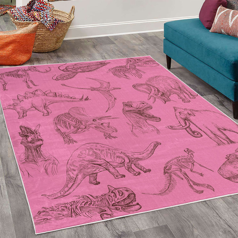 Tapis décoratif Ferruccio, Rectangle 4 pi x 5 pi 5 po