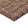 Machine Washable Indoor/Outdoor Xhevrie Terracotta Rug