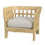 Monhegan Teak Outdoor Lounge Chair