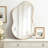 Asymmetrical Metal Framed Wall Mirror-1530357116-1530357115