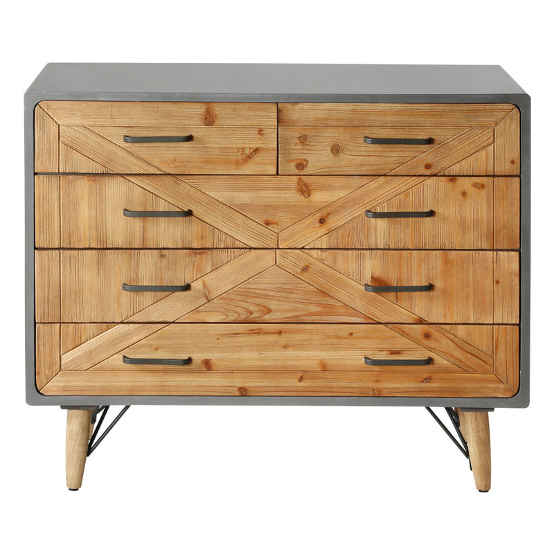 Commode d'appoint 5 tiroirs Getz