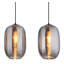 Bonju 4 - Light Matte Black Geometric Pendant