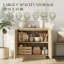 30,3 po Armoire de rangement avec 1 tablette et garniture dorée Accent Cabinet Office-272775529-273404030