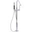 Stillness Floor-Mount Bath Filler with Handshower