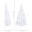 Lighted Artificial Pine Christmas Tree-1383861932
