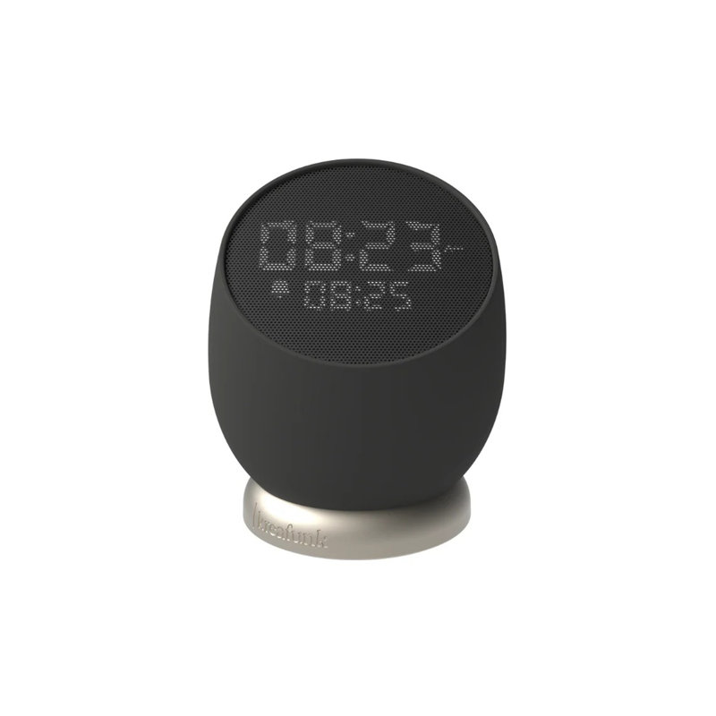 Digital Mechanical Alarm Tabletop Clock, Black