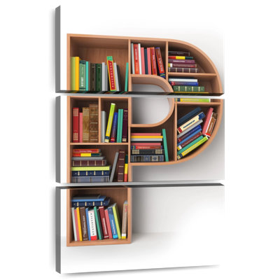 Keiri Letter P Bookshelf