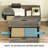 Maniram 35.43'' Wide 2 -Drawer Farmhouse Lateral File Cabinet, Wood Filing Cabinet for Home Office, Large File Storage Printer Stand for A4/Letter Size Files, with Anti-tilt Mechanism-711912600