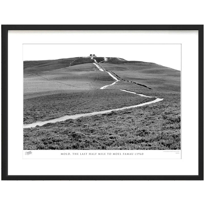 Mold, The Last Half Mile To Moel Famau C1960 by Francis Frith - Single Picture Frame Print, 60cm H x 80cm W x 2.3cm D