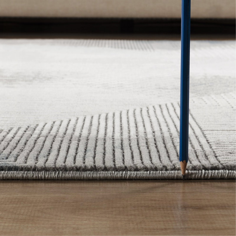 Tapis gris, Tapis de couloir 2 pi 7 po x 9 pi 10 po