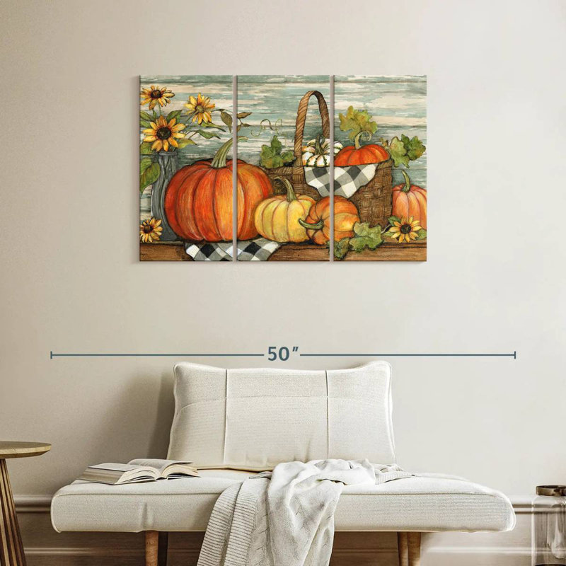 Yarlin Fall Harvest, 24" H x 38" W