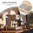 Small Home Semi-Automatic Retro Espresso Coffee Maker, Capsule Extraction with Steam Milk Frothing