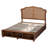 Celese Mid-Century Brown Storage Bed-1309433569