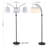 Zethan 72.5'' Black Tree Floor Lamp