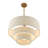Bertan 4-Light Dimmable Adjustable Height Tiered Chandelier-2047410657-2047410671