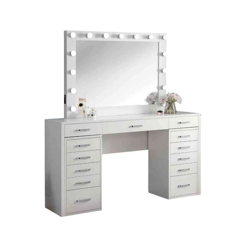 Ensemble de meuble-lavabo l 64,4 po, blanc