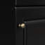 Meuble-lavabo de 20 po avec lavabo, meuble-lavabo avec tablette de porte et tablette réglable, noir-116234307-116234309