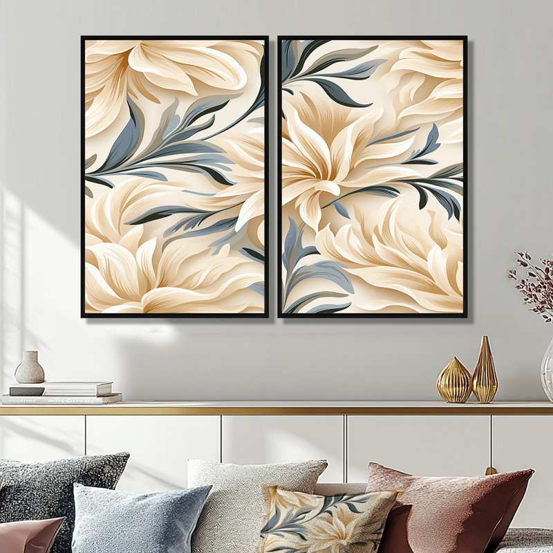 Driftwood Elegance, Noir, H 36 po x l 48 po, Impression encadrée flottante