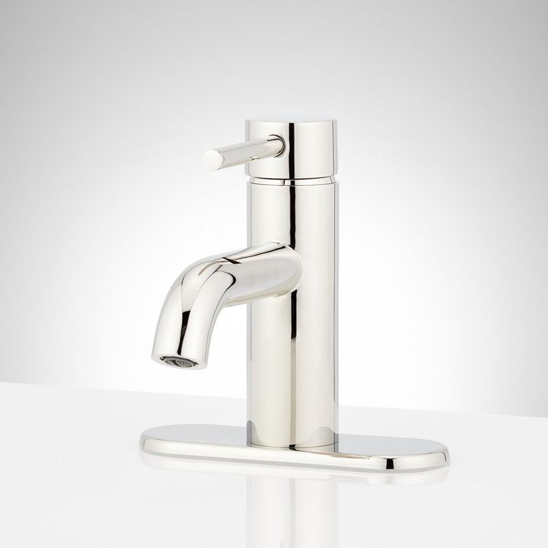 Lexia 1.2 GPM Centerset Bathroom Faucet, Polished Nickel