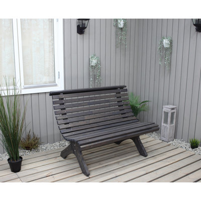 Oluna Solid Wood Pine Outdoor Bench