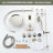 3-Function Vintage Thermostatic Rainfall Shower System with Rainfall Head, Hand Shower & Body Jets