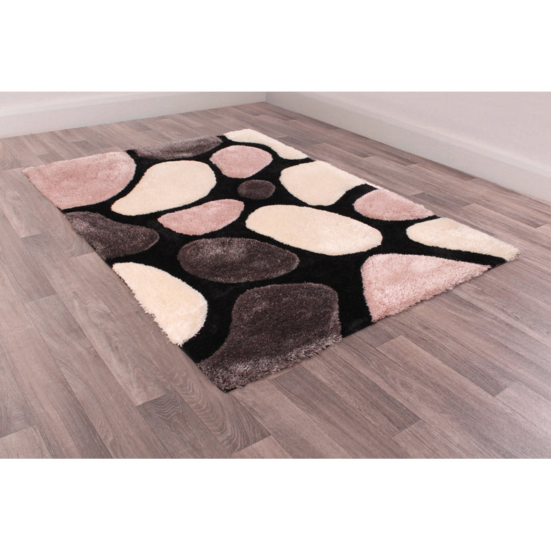 Vancleave Abstract Hand Woven Area Rug, Rectangle 80 x 150cm