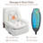 37.79'' Wide Swivel Recliner Chair, Glider Rocking Power Recliner With Massage And Heated-369955321