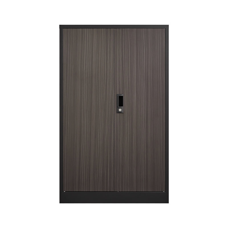 Metal Folding Filing Storage Cabinet With Adjustable Shelf, Locking Doors, Black, Easy To Assemble, Spring Loaded Door And Solid Steel Tube Shaft Black Locker Ideal For Office, ,