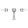 Saxton Double Handle Widespread Bathroom Faucet with Drain Assembly