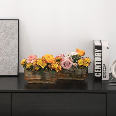 Vase de table en verre Wahidullah