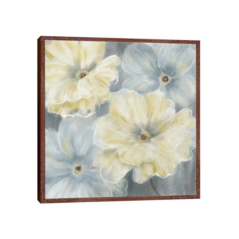 Duet I by Nan - Print on Canvas, Classic Brown Wood Framed, 66.04 cm H x 66.04 cm W