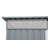 8 ft. W x 6 ft. D Metal Storage Shed