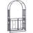 Kaymi 80.88'' H x 44.88'' W Metal Arched Trellis