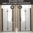 Shower Door, Bathroom Tempered Glass Shower Door With Aluminum Frame