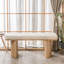 Banc en velours Flynn