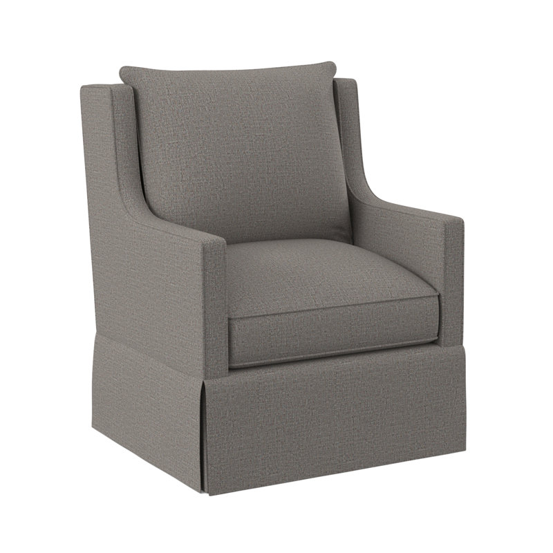 Chaise pivotante Callum - à jupe / pivotante, Lin Elise