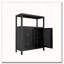 Armoire de rangement grande capacité en bambou