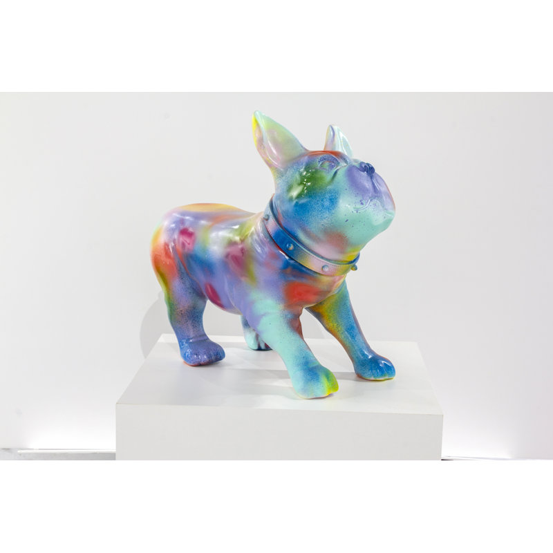 Animals Figurines & Sculptures, Blue/Purple/Red
