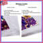 Arrangement floral coloré avec rideaux de fleurs - 2 panneaux-129726832-129726837