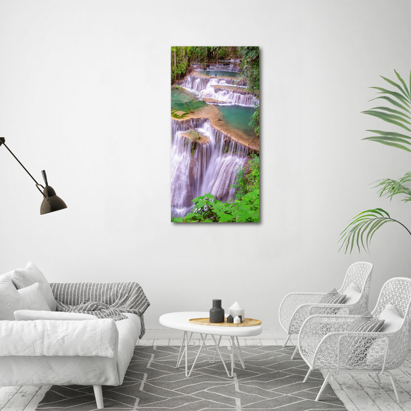 Waterfall - Wrapped Canvas Print
