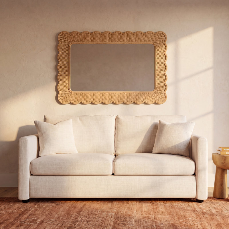 Godwin Upholstered 67'' Sofa Bed, Macc Vanilla