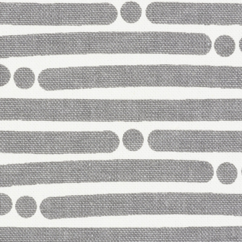 Tissu à pois, Gris