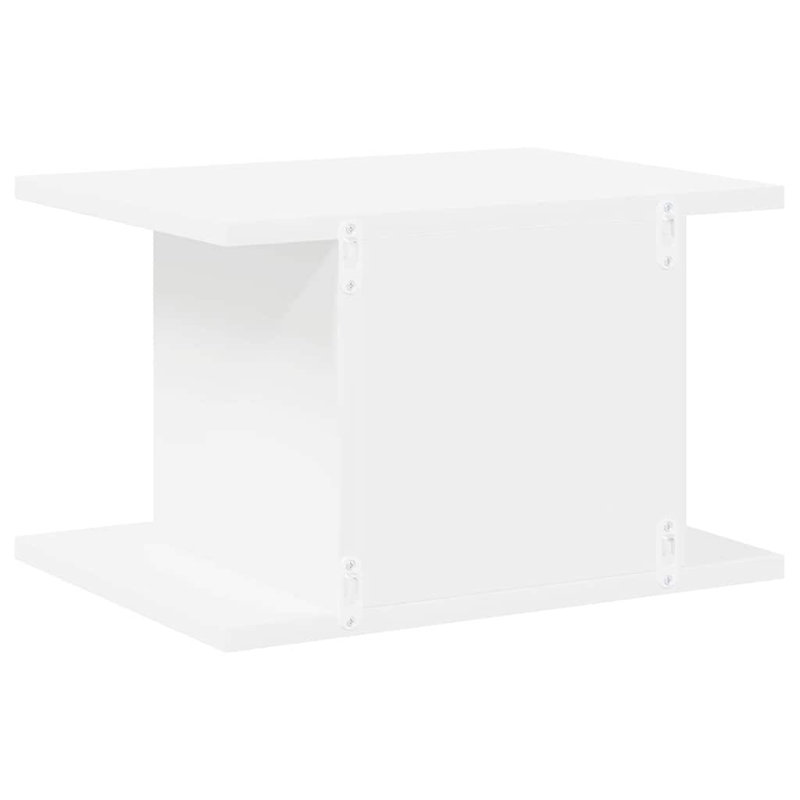 40cm W Manufactured Wood Bedside Table, White