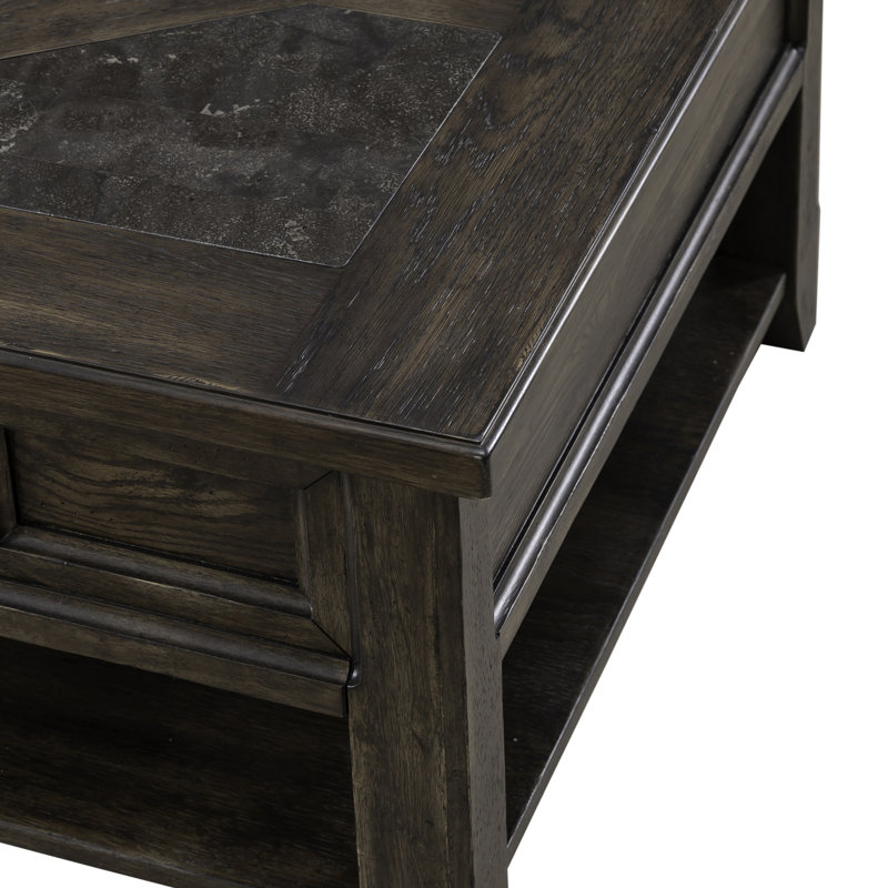 Trelawny Rectangular Cocktail Table w/ Casters