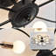 Azeriah 8-Light 84cm Semi Flush Mount-614643818