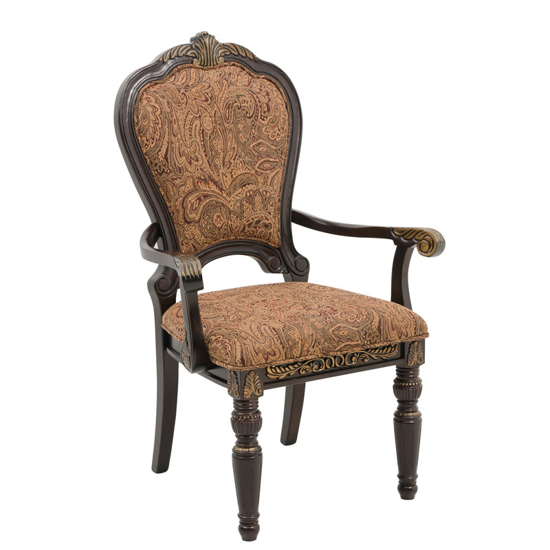 Traditional Formal Armchairs Set of 2