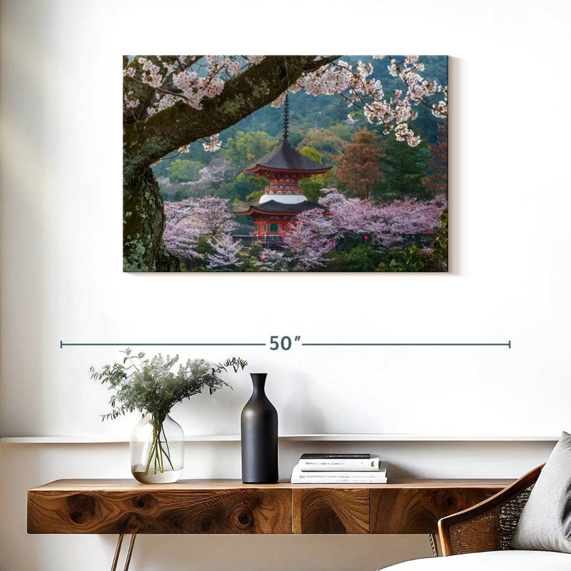 Adella, Japon, paysage, H 24 po x l 36 po