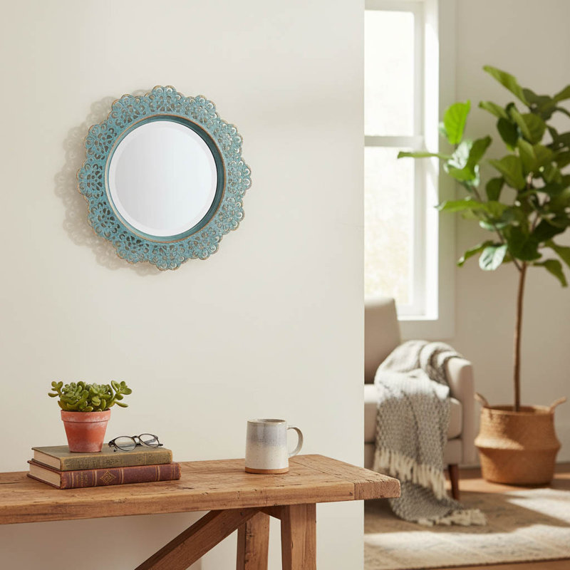 Metal Round Mirror