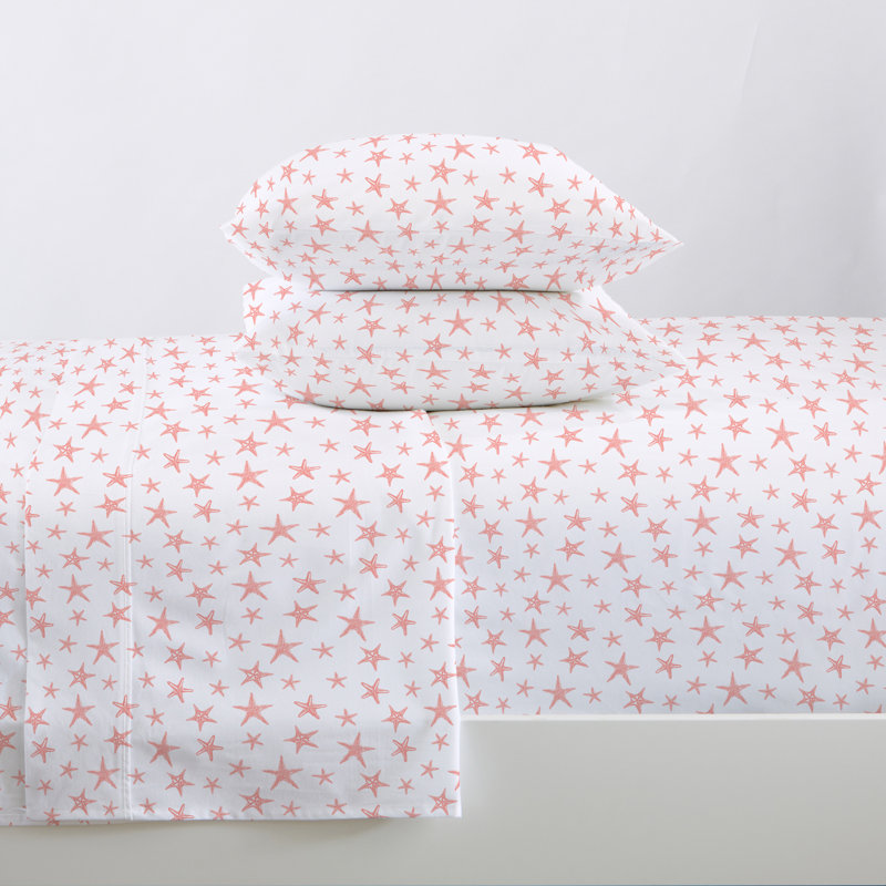 Full Coastal Palm Tree Microfiber Sheet Set